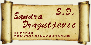 Sandra Draguljević vizit kartica